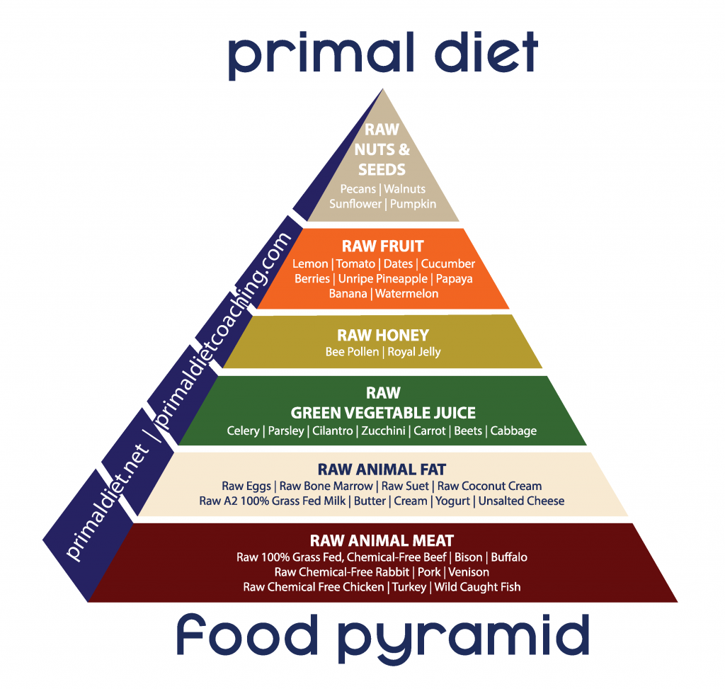 Primal Diet Food Pyramid